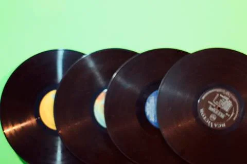 Records Foto stock