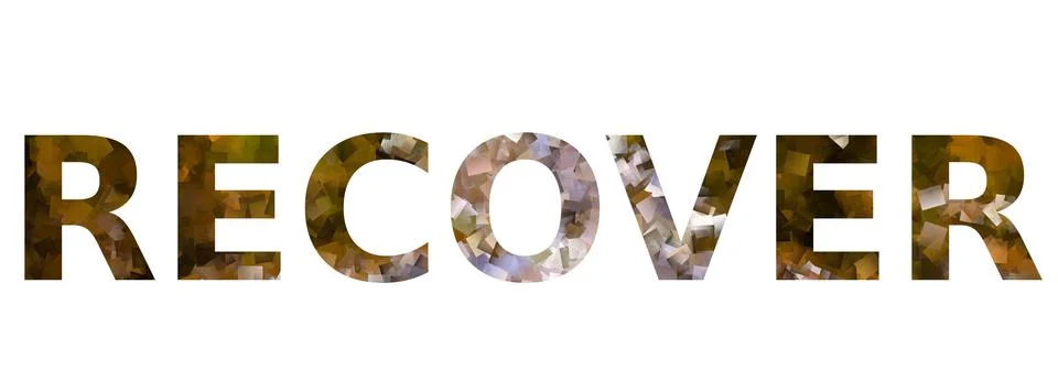 RECOVER Stock Illustration