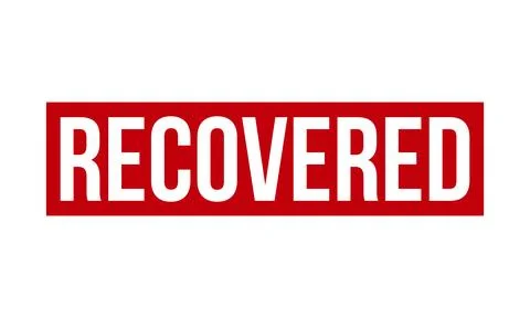 Recovered Rubber Stamp Seal Vector Stock-Illustration