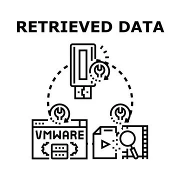 Recovering digital data from storage devices 库存插图