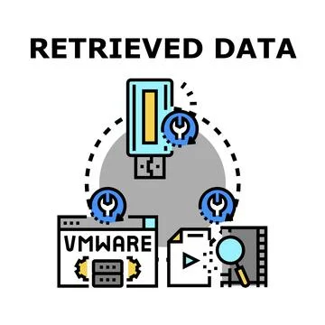 Recovering digital data from storage devices 库存插图