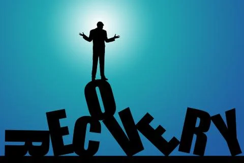 Recovery management Stock Illustration