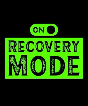 On recovery mode Stock Illustration
