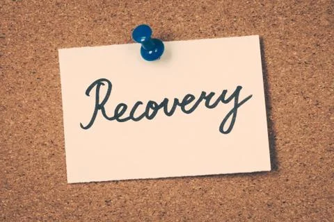 Recovery Foto stock