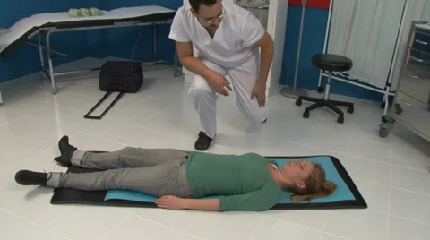 RECOVERY POSITION 스톡 동영상 35849055