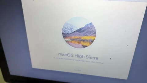 The Recovery Server Could not be Contacted on Mac when Restore macOS Video stock 297237190
