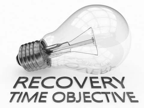Recovery Time Objective Stock Illustration