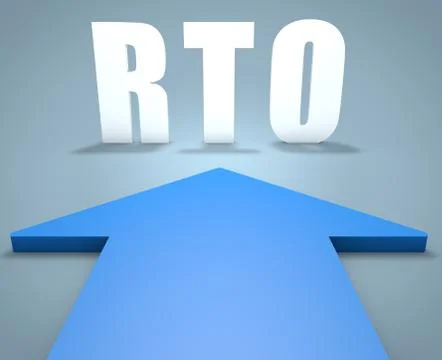 Recovery Time Objective Stock Illustration