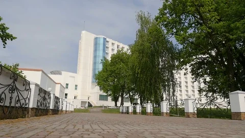 Recreation complex exterior Stock Footage 103853871