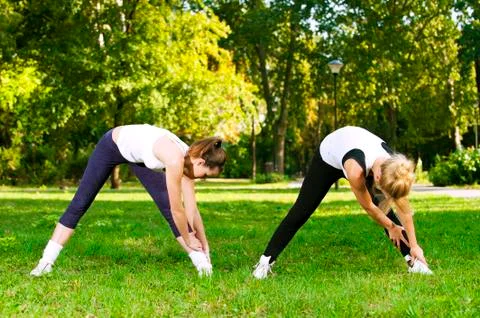 Recreational exercise Stock Photos