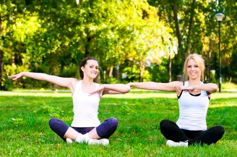 Recreational exercise Stock Photos