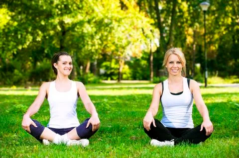 Recreational exercise Stock Photos