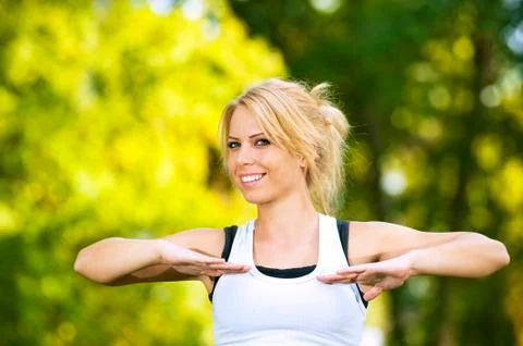 Recreational exercise Stock Photos