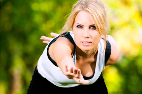 Recreational exercise Stock Photos