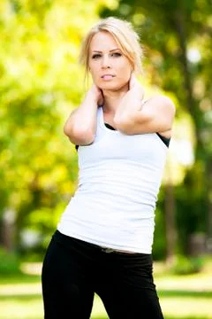 Recreational exercise Stock Photos