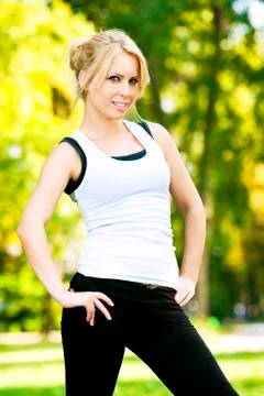 Recreational exercise Stock Photos