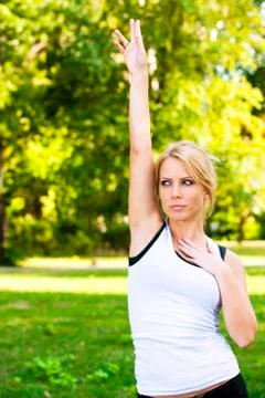 Recreational exercise Stock Photos