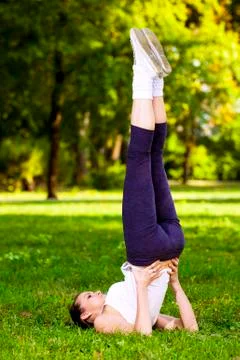 Recreational exercise Stock Photos