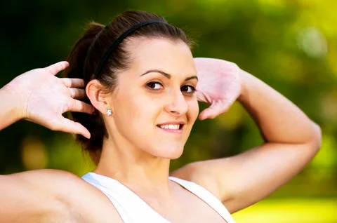 Recreational exercise Stock Photos