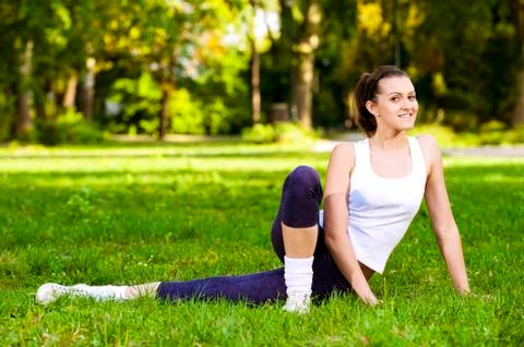 Recreational exercise Foto stock