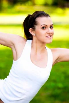 Recreational exercise Stock Photos