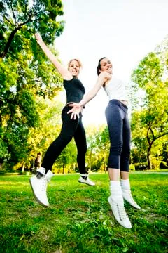 Recreational exercise Stock Photos