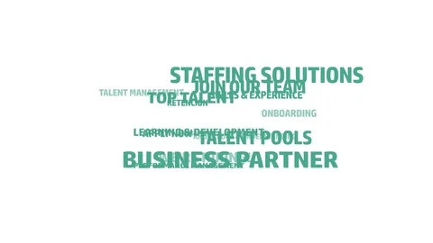 Recruitment and Human Resources Stock Footage 80766106