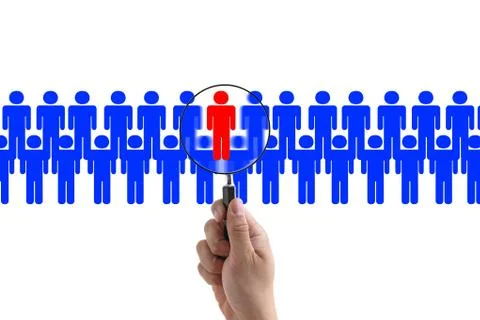 Recruitment Stock Illustration