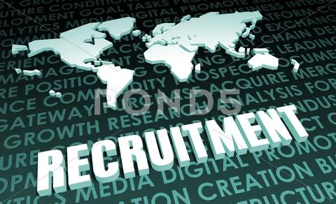 Recruitment Stock Illustration