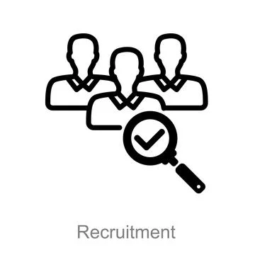 Recruitment Stock Illustration