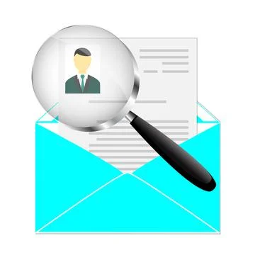 Recruitment selection people hiring process. Vector illustration. 스톡 일러스트