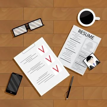 Recruitment vector concept Stock Illustration