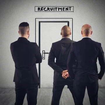 Recruitment for a workplace Stock Photos