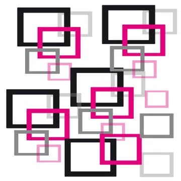 Rectangle abstract background Stock Illustration