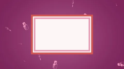 Rectangle and make up Stock Footage 109177902