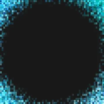 Rectangle background - gradient vector design from light blue rectangles Illustrazione stock