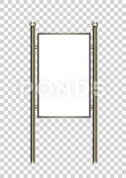 Rectangle Billboard Modello PSD