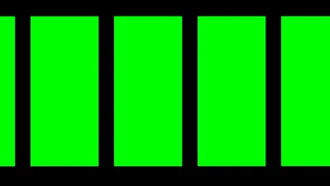 Rectangle Blocks Greenscreen Stock Footage 335667479