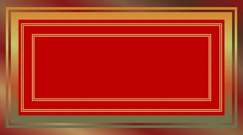 Rectangle Border 스톡 일러스트