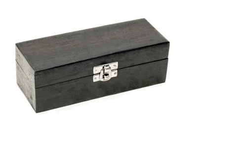 Rectangle box Black rectangle wooden gift box blank closed Copyright: xZoo... Stock Photos