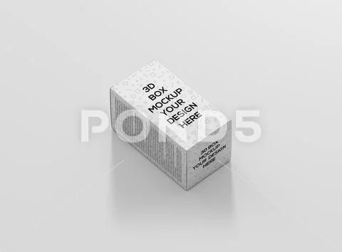 Rectangle box side 2 PSD Template