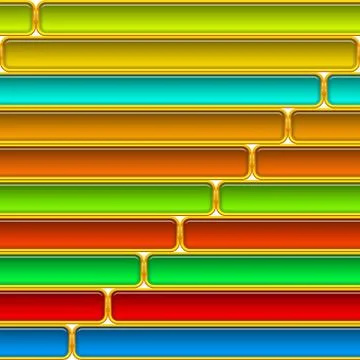 Rectangle buttons, seamless Illustrazione stock