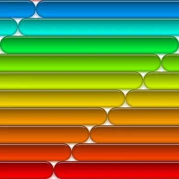 Rectangle buttons, seamless Illustrazione stock