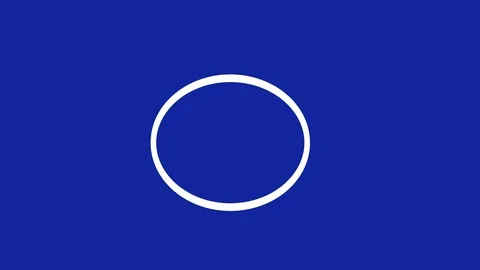 Rectangle To Circle Animation Video Stock Footage 124042235