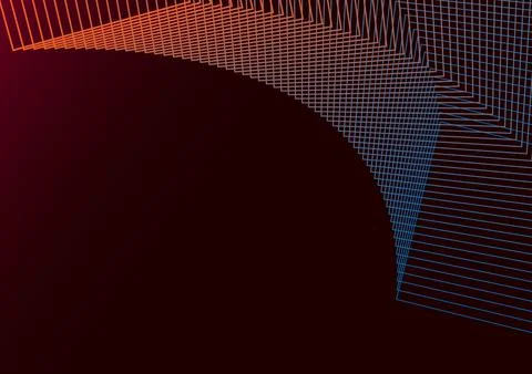 Rectangle color blend background Stock Illustration