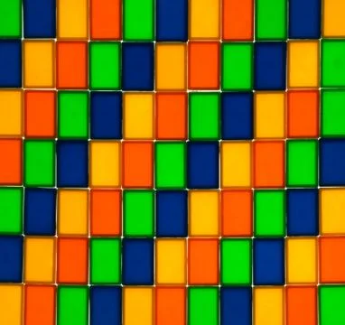 Rectangle color pattern 스톡 사진