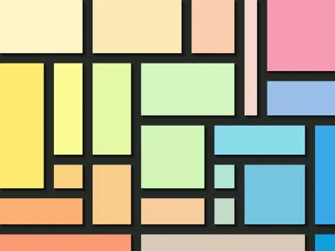 Rectangle colors abstract background. Stock Illustration