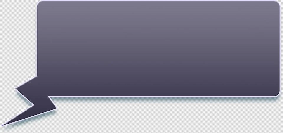 Rectangle conversation bubble 스톡 일러스트