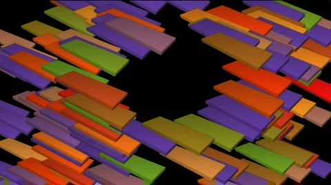 Rectangle eclipse Video stock 864321