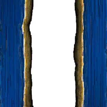 Rectangle in the form industrial metal 3D Illustrazione stock